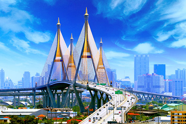 Bangkok city view
