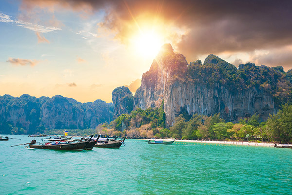 Thailand fishing bay